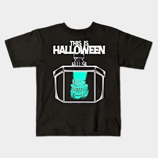 This is Halloween Hatbox Kids T-Shirt